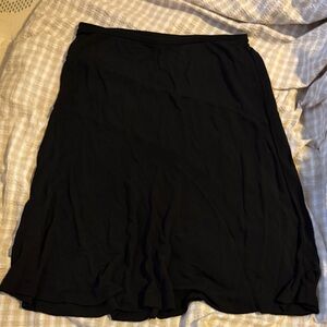 Ann Taylor Classic Black A-Line Skirt